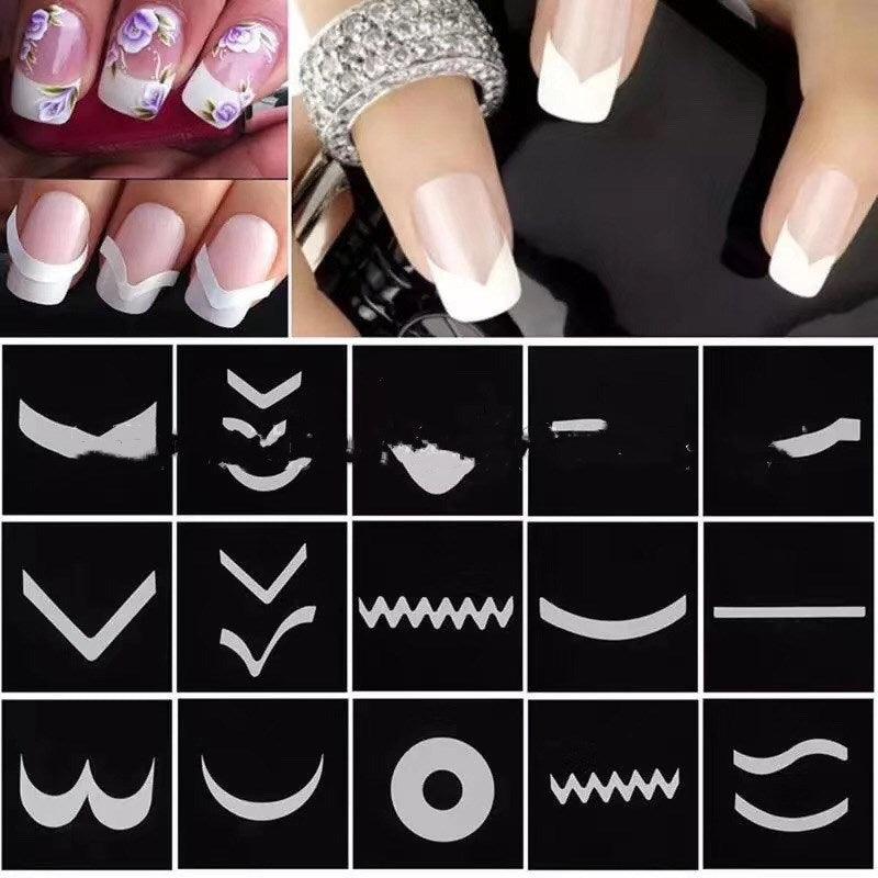 New Manicure French Stickers Smile Stickers - Cruish Home