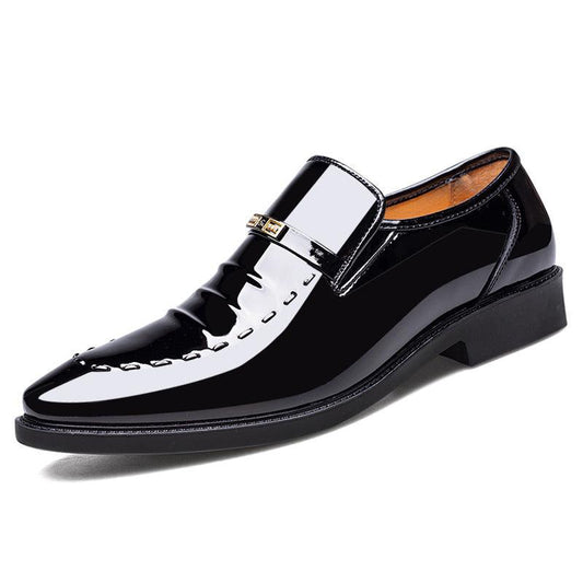 Leather Shoes Men's Breathable Korean Shoes Business Suits Low-top Shoes - Cruish Home