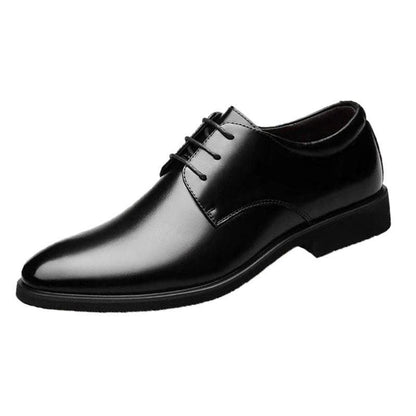 Mazefeng Men Leather Shoes Casual Top Quality Oxfords Men Genuine Leather Dress Shoes Business Formal Shoe Plus Size Wedding 44 - Cruish Home