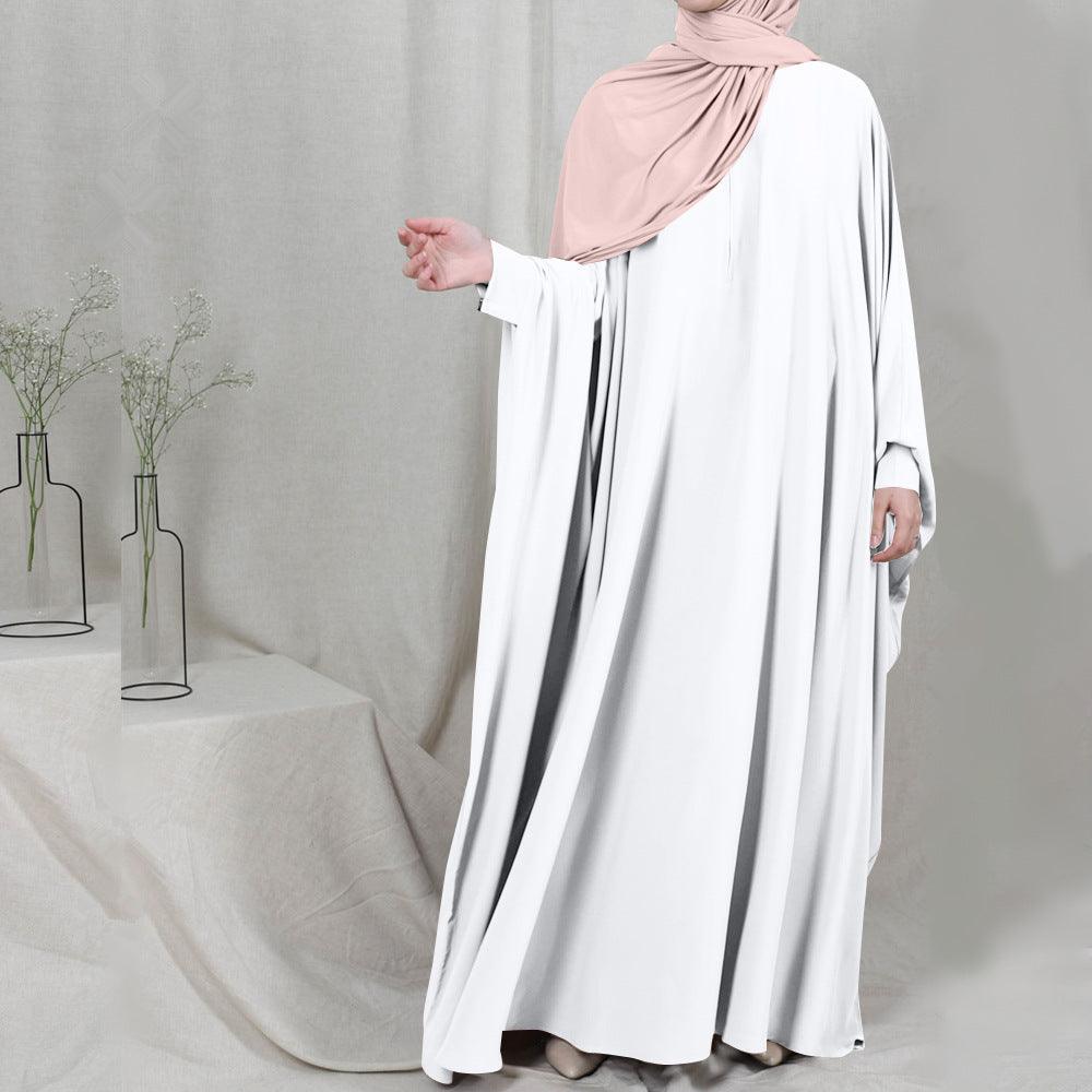 Eid Hooded Muslim Women Hijab Dress Prayer Garment Jilbab Abaya Long Khimar Full Cover Ramadan Gown Abayas Islamic Clothes Niqab - Cruish Home