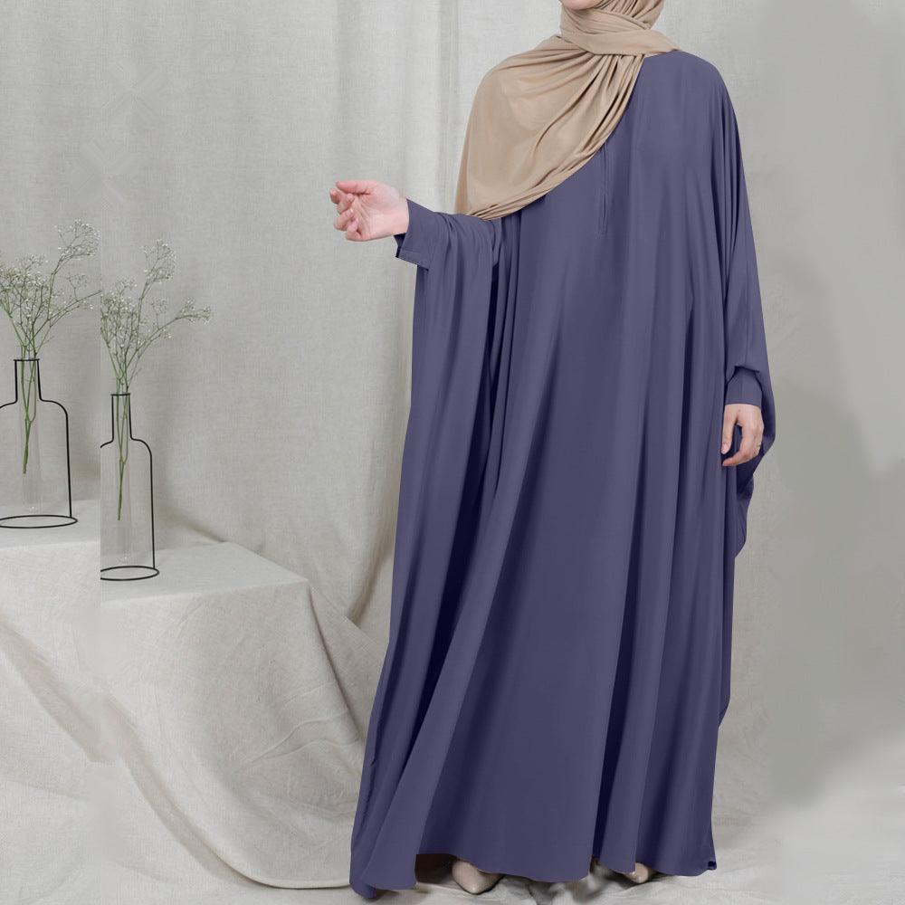 Eid Hooded Muslim Women Hijab Dress Prayer Garment Jilbab Abaya Long Khimar Full Cover Ramadan Gown Abayas Islamic Clothes Niqab - Cruish Home