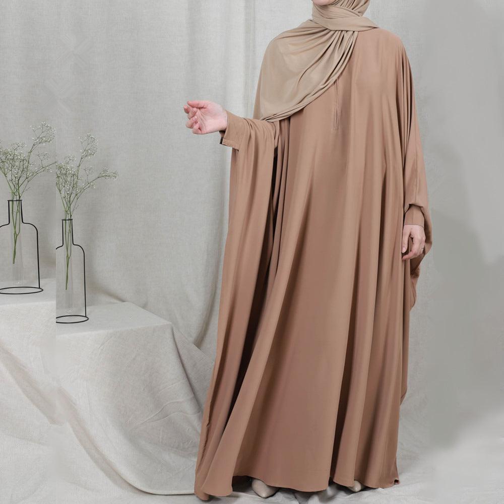 Eid Hooded Muslim Women Hijab Dress Prayer Garment Jilbab Abaya Long Khimar Full Cover Ramadan Gown Abayas Islamic Clothes Niqab - Cruish Home