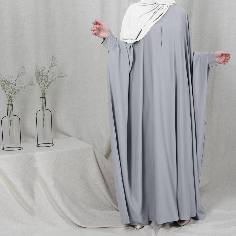 Eid Hooded Muslim Women Hijab Dress Prayer Garment Jilbab Abaya Long Khimar Full Cover Ramadan Gown Abayas Islamic Clothes Niqab - Cruish Home