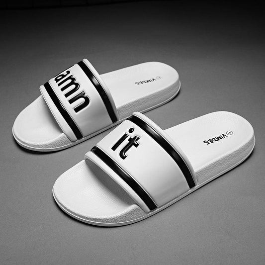 Large Size Slippers Men Wear Flip-Flop Beach Shoes Outdoors - Cruish Home