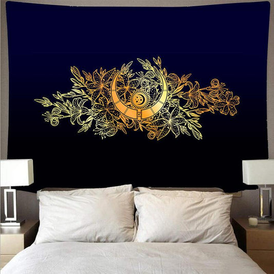 Home Astronaut Sun Moon Earth Wall Cloth - Cruish Home