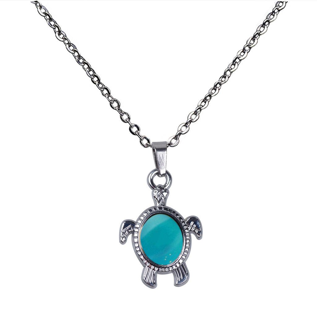 Little Turtles Warm And Mood-Changing Necklace - Cruish Home