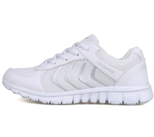 Small White Shoes Women'S Leisure Sports Shoes Light Breathable Mesh Running Shoes Men'S Extra Large Shoes - Cruish Home