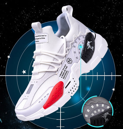 New Shock-Absorbing Platform Space Technology Sports Daddy Shoes