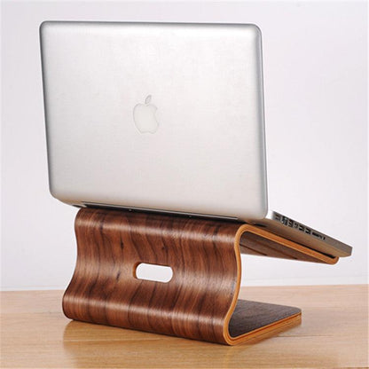 Compatible with Apple, Laptop Radiator Macbook Cooling Base Wooden Laptop Cooling Bracket - Cruish Home