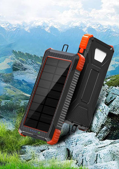 Outdoor Solar Wireless Power Bank With Large Capacity 10000Mah Power Bank Mobile Power Customization - Cruish Home