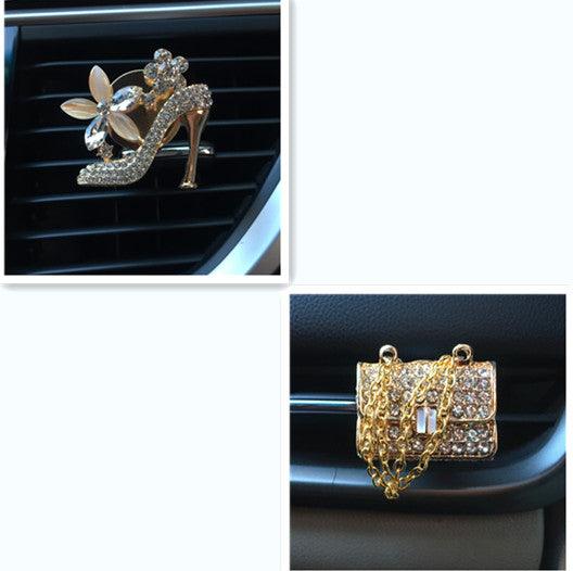 Creative Car Perfume High Heels Car Air Outlet Perfume Clip - Cruish Home