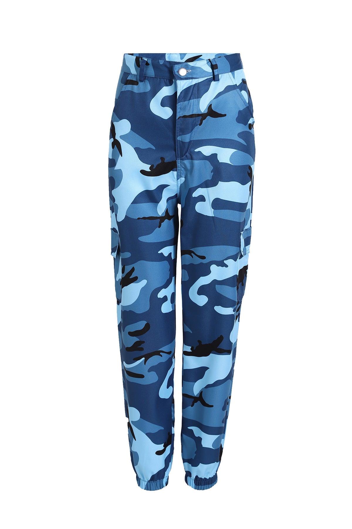 New Camouflage Workwear Denim Casual Pants Harem Pants - Cruish Home