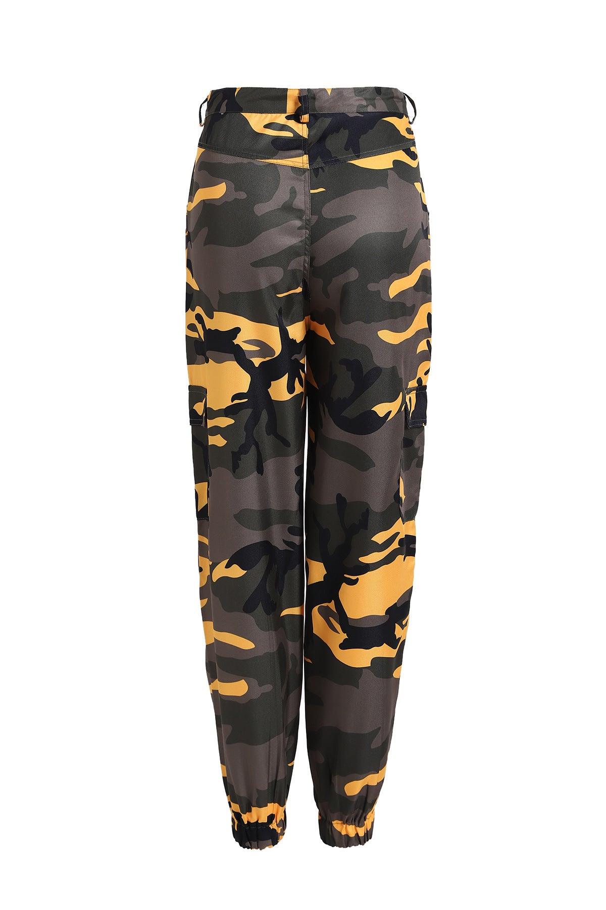 New Camouflage Workwear Denim Casual Pants Harem Pants - Cruish Home