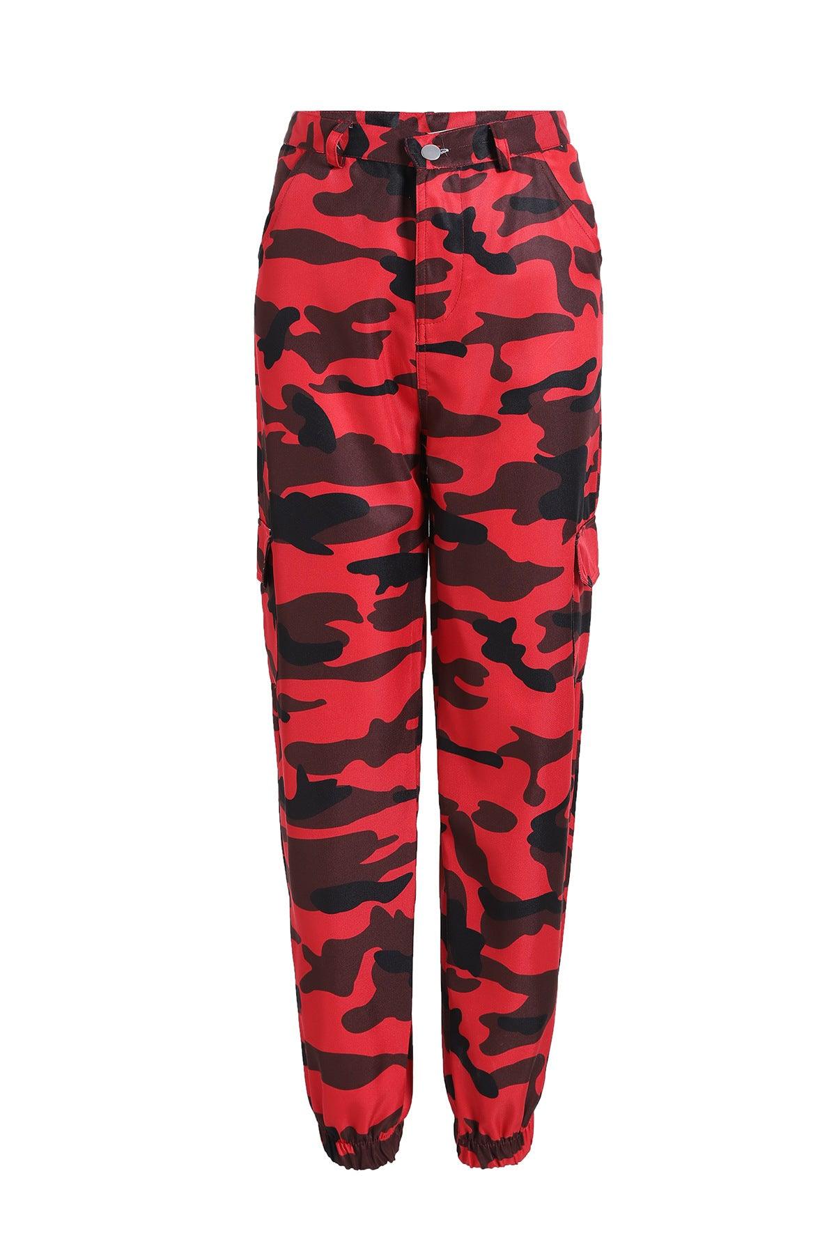 New Camouflage Workwear Denim Casual Pants Harem Pants - Cruish Home