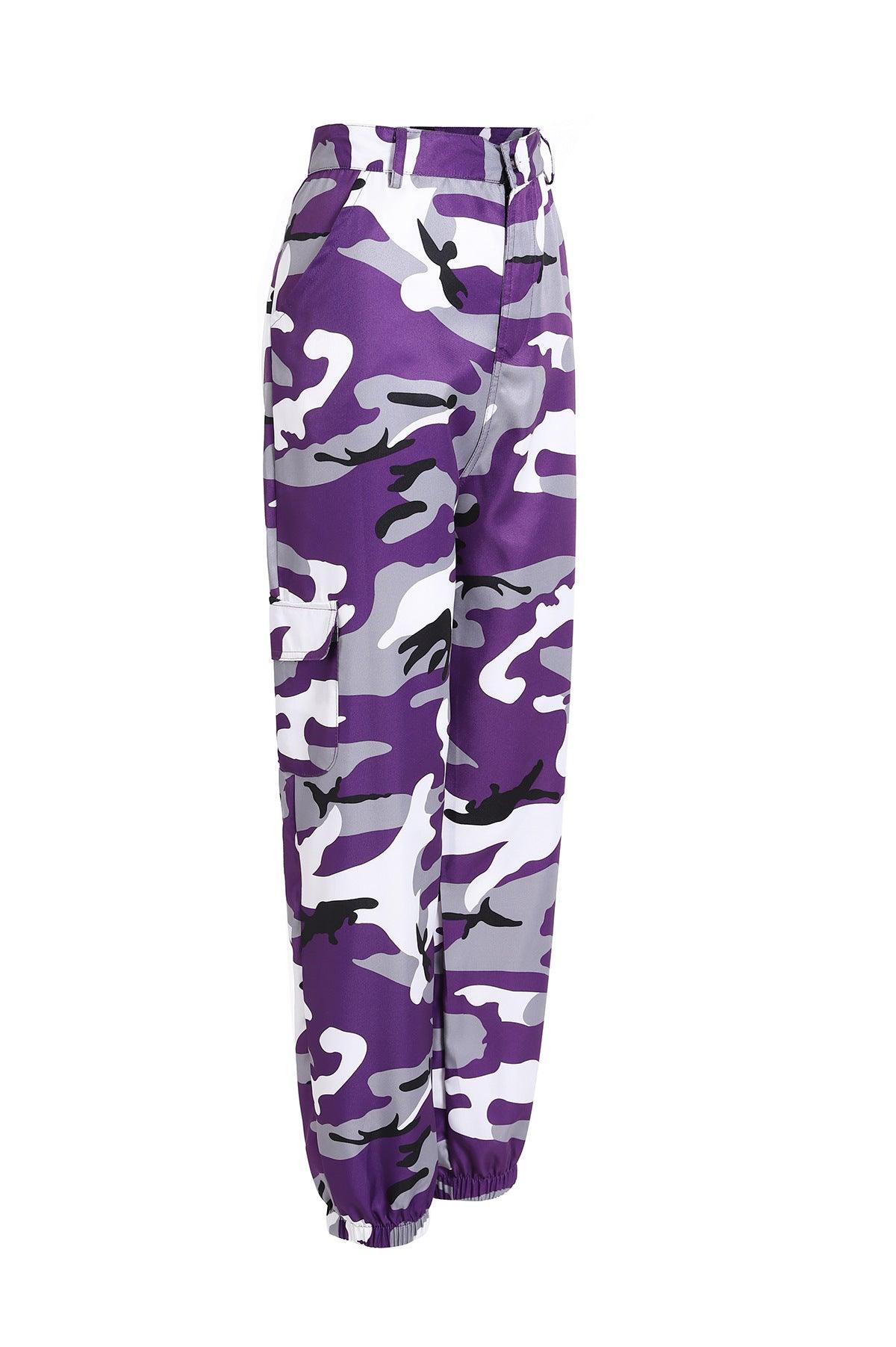 New Camouflage Workwear Denim Casual Pants Harem Pants - Cruish Home