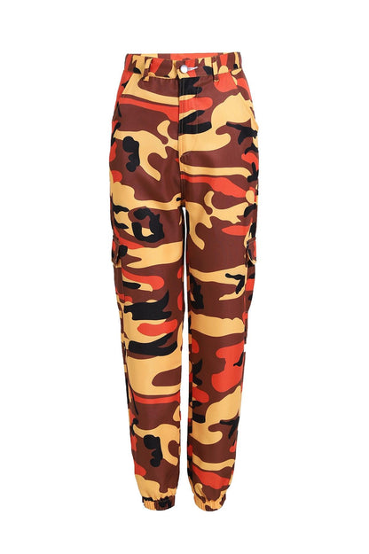 New Camouflage Workwear Denim Casual Pants Harem Pants - Cruish Home