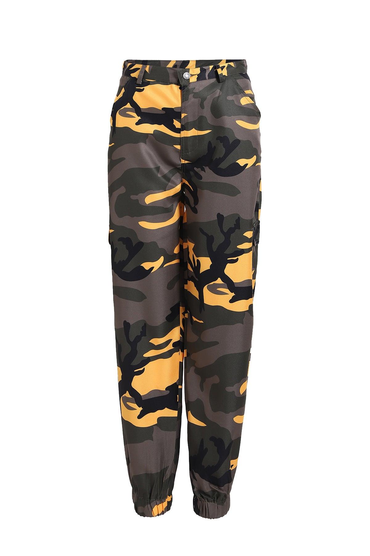 New Camouflage Workwear Denim Casual Pants Harem Pants - Cruish Home