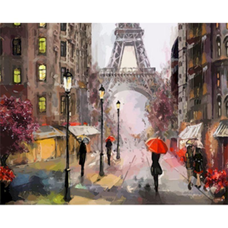 Factory Wholesale Cross-border Digital Oil Painting Custom Diy Frameless Oil Painting Flower Landscape Character Animal Photo Decoration - Cruish Home