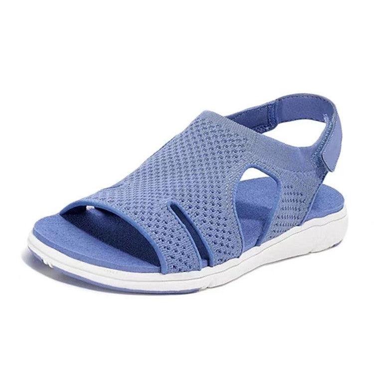 New Women's Soft & Comfortable Sandals Mesh Upper Breathable Sandals Adjustable Cross-strap Design Sandalias - Cruish Home