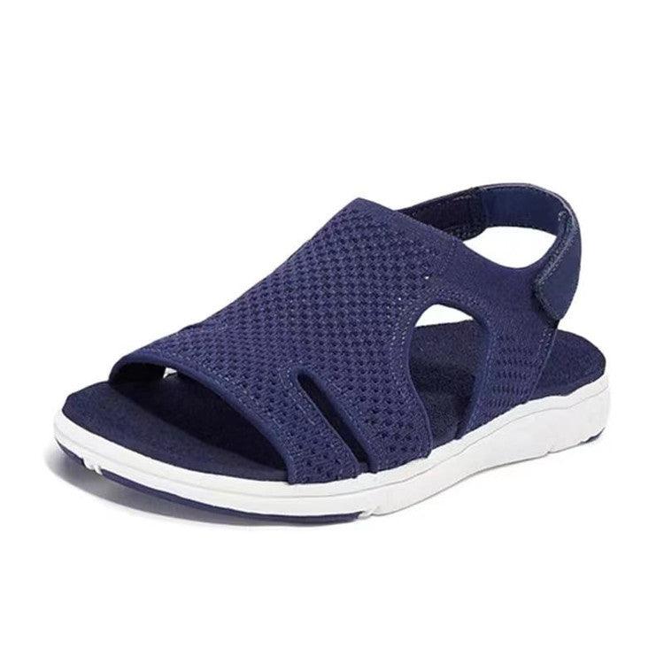 New Women's Soft & Comfortable Sandals Mesh Upper Breathable Sandals Adjustable Cross-strap Design Sandalias - Cruish Home