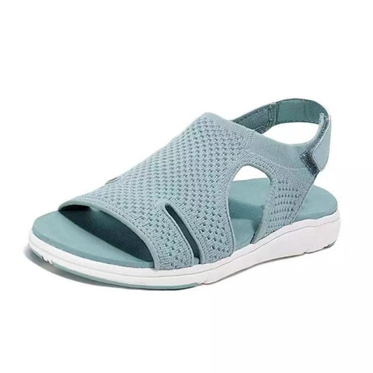 New Women's Soft & Comfortable Sandals Mesh Upper Breathable Sandals Adjustable Cross-strap Design Sandalias - Cruish Home