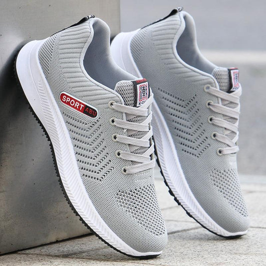 Breathable Mesh Shoes Casual Sports Shoes Deodorant Tide Shoes Non-Slip Running Shoes Work Shoes Men - Cruish Home