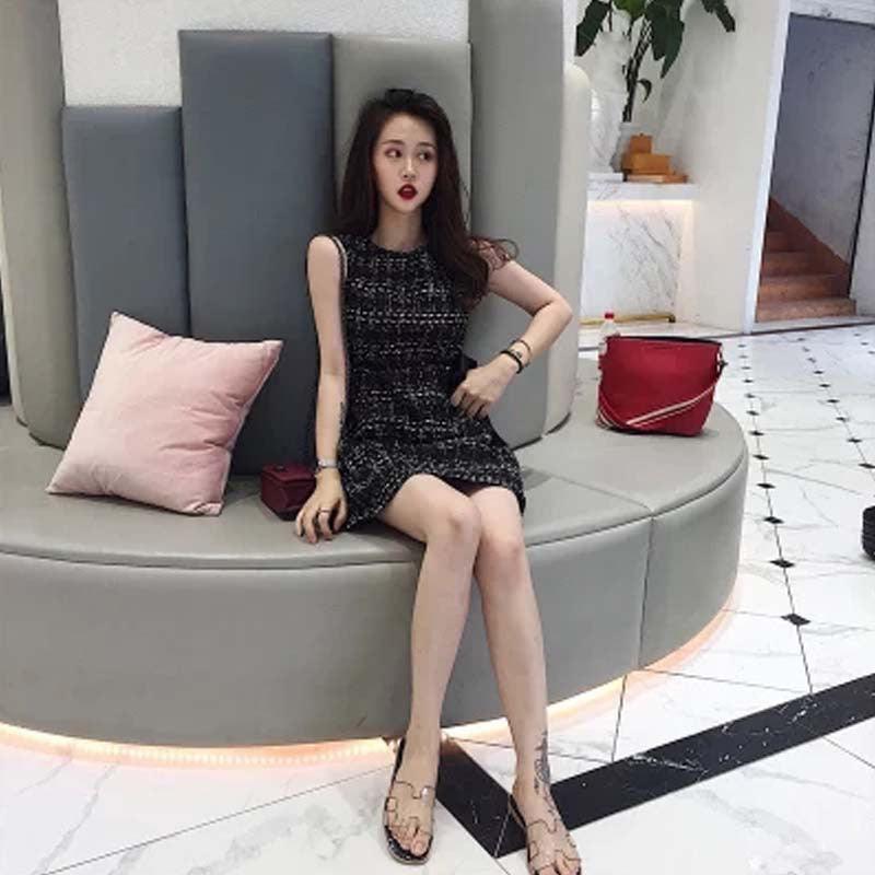 Small Scheming Goddess Fan Xiaoxiang Style Dress - Cruish Home