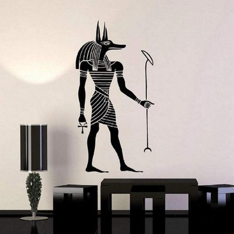 Cultural Pharaoh Patron Saint Pattern Wall Sticker - Cruish Home