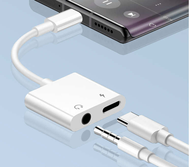 Headphone Adapter Two-in-one Audio Converter - Cruish Home