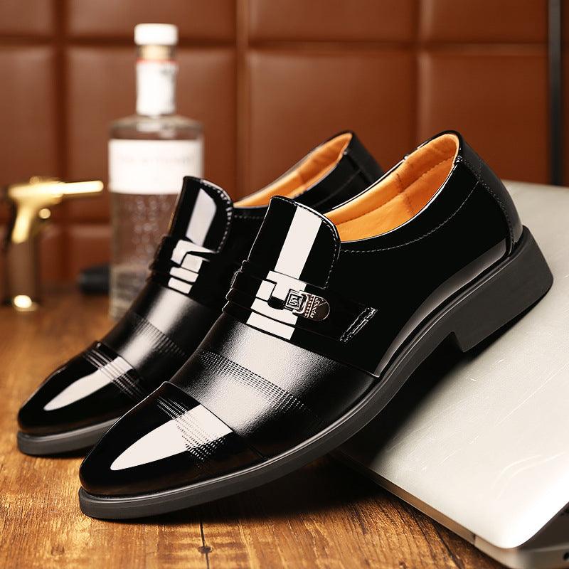 Men's leather shoes oversized shoes - Cruish Home