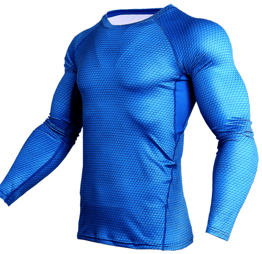 Compression Shirt Men Gym Running Shirt Quick Dry Breathable Fitness Sport Shirt Sportswear Training Sport Tight Rashguard Male - Cruish Home