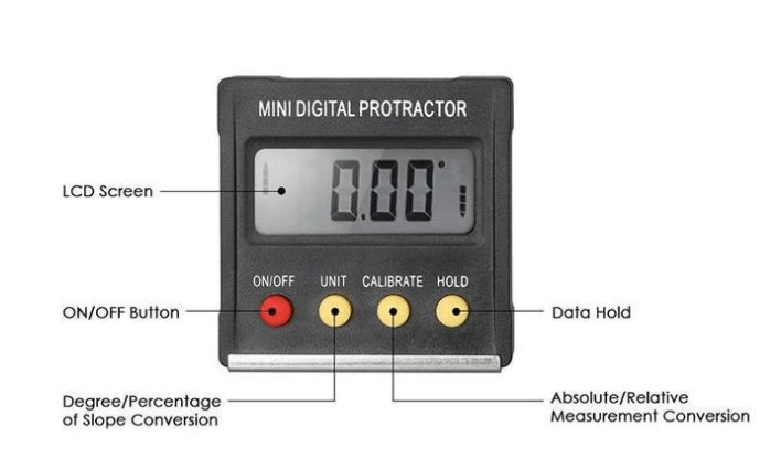 Mini magnetic angle inclinometer - Cruish Home