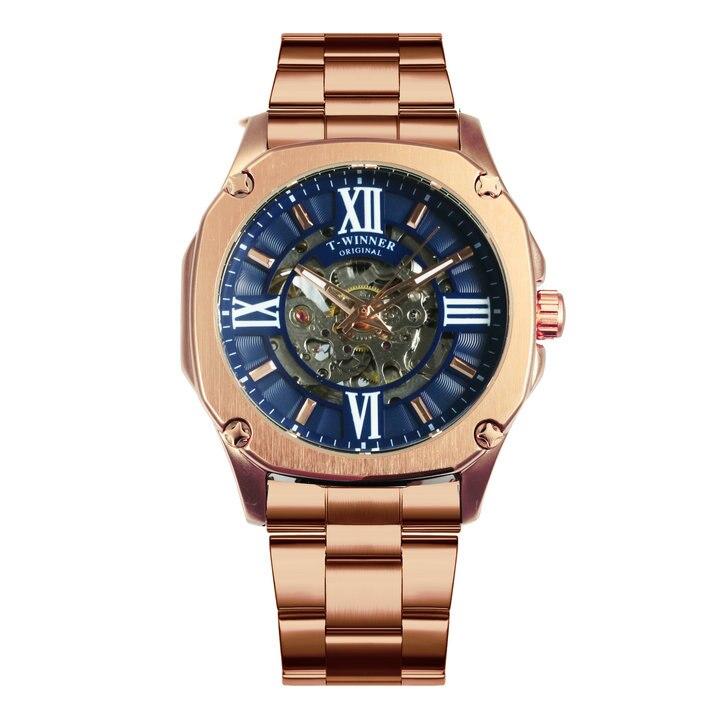 Fashion Casual Hollow Men's Business Mechanical Watch