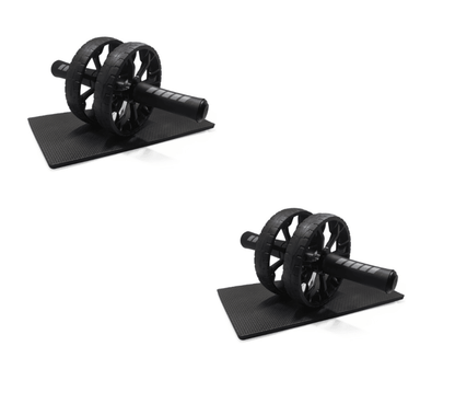 Fitness Equipment Muscle Abdominal Roller with Mat - Cruish Home