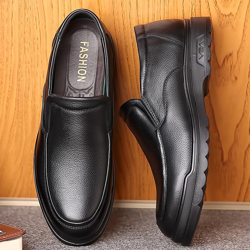 British Comfortable Soft Bottom Casual Men Genuine Leather Shoes - Cruish Home