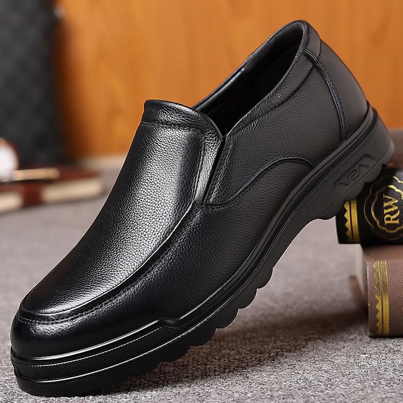 British Comfortable Soft Bottom Casual Men Genuine Leather Shoes - Cruish Home