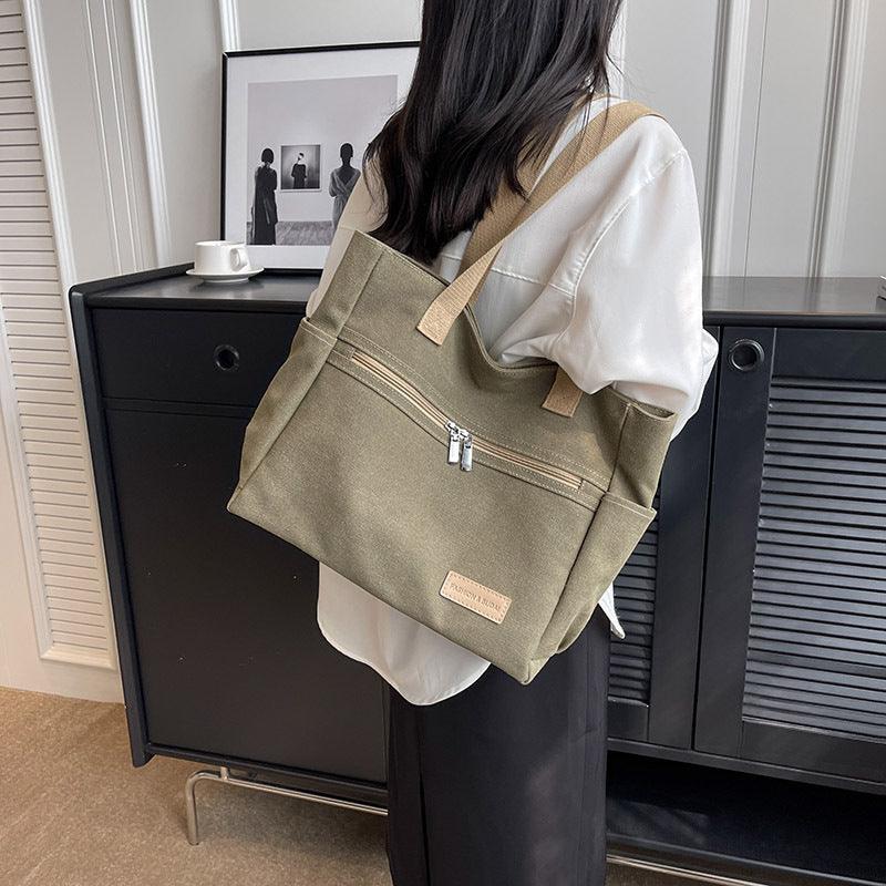 Canvas Shoulder Bags Women's Totes Handbag - Cruish Home