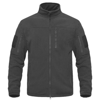 Men's Stand Collar Fleece Sweater Warm Climbing Jacket - Cruish Home