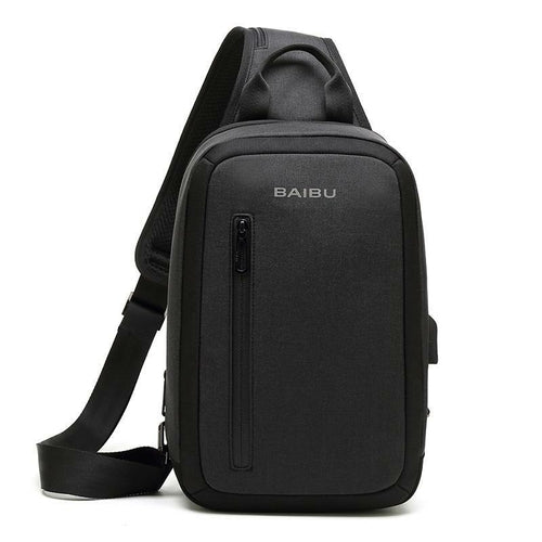 Casual Fashion Trip And Business Chest Bag For Men