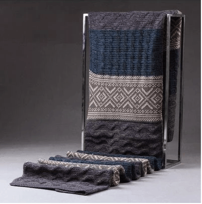 Knitted long scarf - Cruish Home