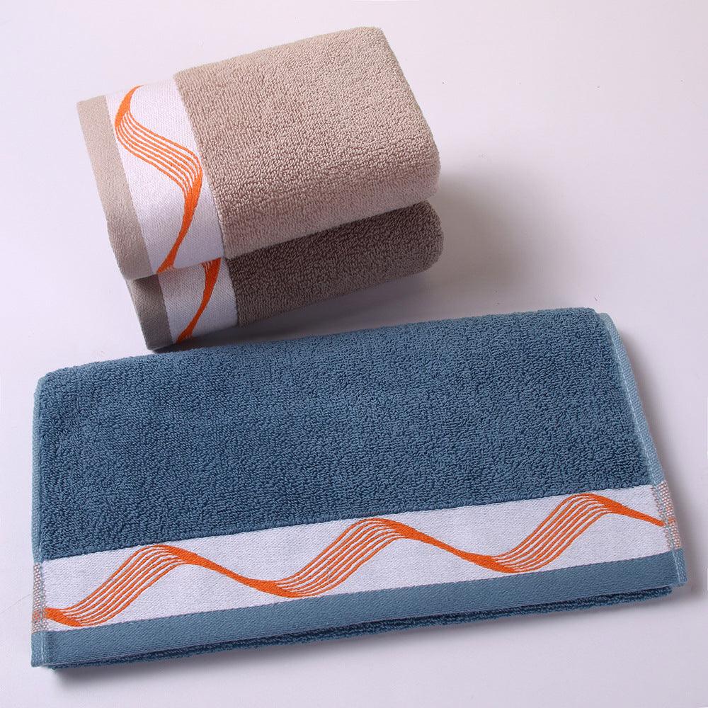 Absorbent Thickened Cotton Towel With Hand Gift - Cruish Home