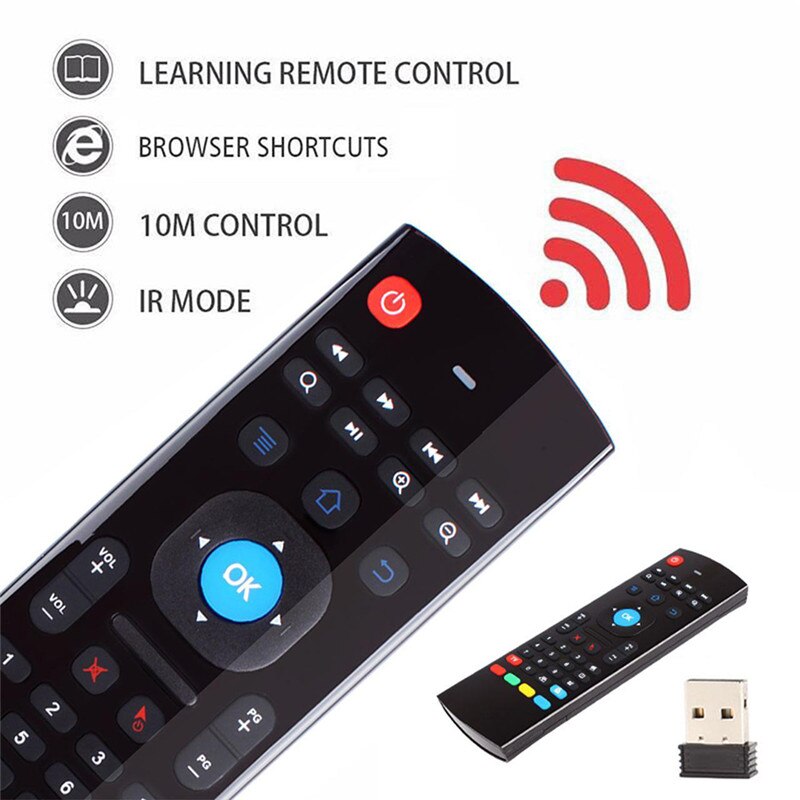 1pc MX3 MX3 L Backlit Air Mouse T3 Smart Remote