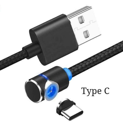 Magnetic Cable LED Magnet Charger Cable USB Cable & USB Type-C USB C - Cruish Home