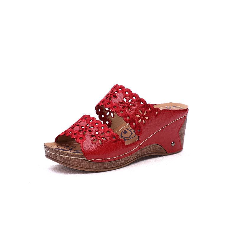 Wedge sandals women summer sponge cake - Cruish Home