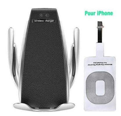 Car Wireless Charger 10W Induction Car Fast Wireless Charging With Car Phone Holder S5 - Cruish Home