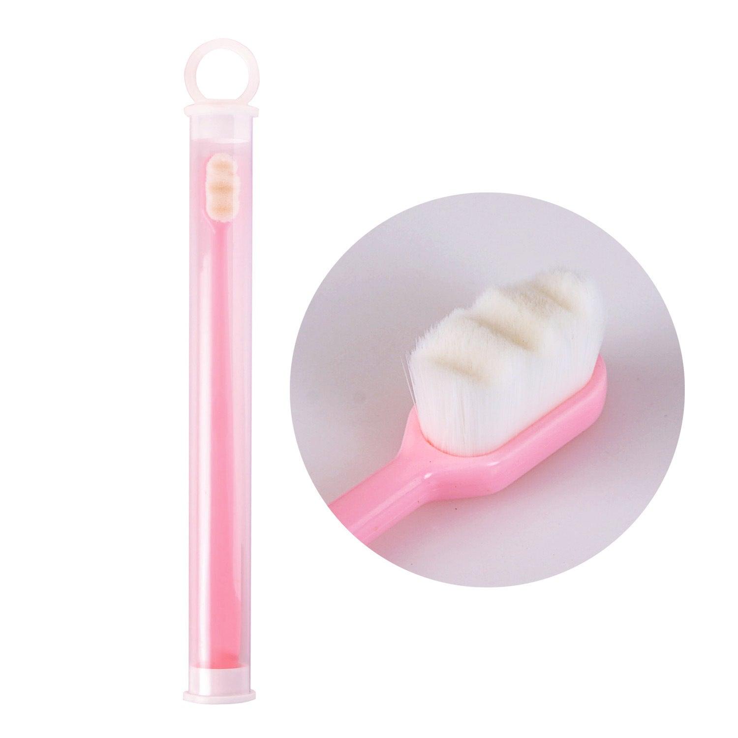 Ultra-fine Toothbrush Super Soft Bristle Deep Cleaning Brush Portable For Oral Care Tools Teeth Care Oral Cleaning Travel - Cruish Home