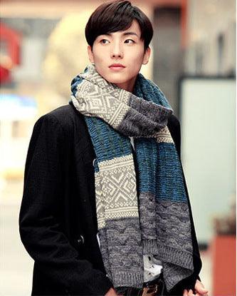 Knitted long scarf - Cruish Home