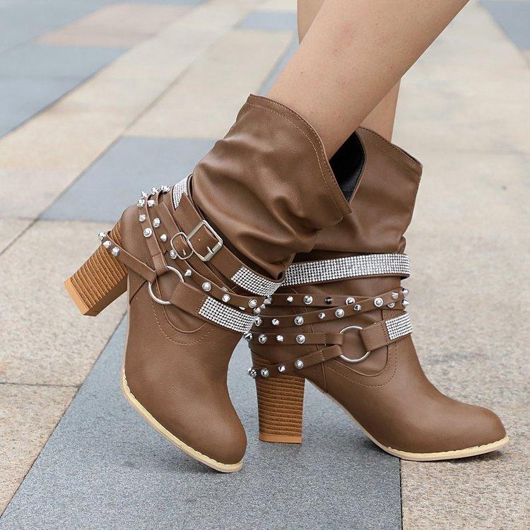 Women's leather boots - Cruish Home