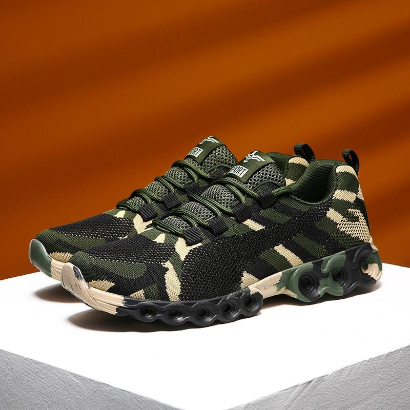 Camouflage ultralight running shoes - Cruish Home