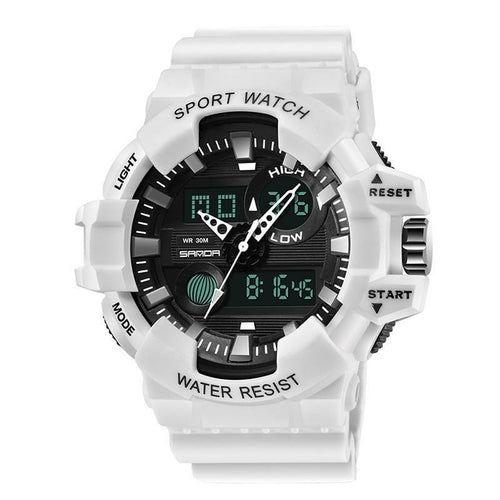 Fashion Sports Waterproof Electronic Watch For Men